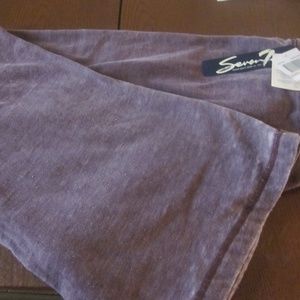 SEVEN 7 PURPLE SWEAT PANTS  2X NWT